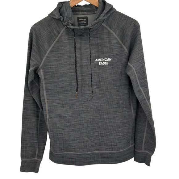 American Eagle Outfitters Gray Men's Hoodie size xsmall - Picture 2 of 6